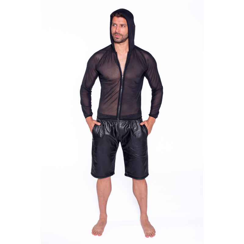 Load image into Gallery viewer, Prowler RED Mesh Hoodie Black
