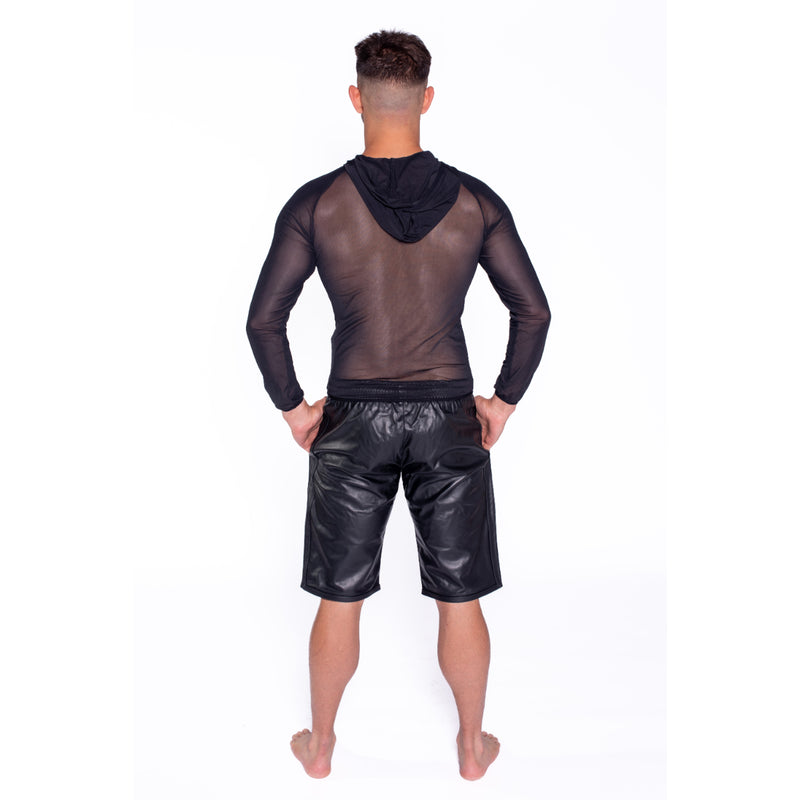 Load image into Gallery viewer, Prowler RED Mesh Hoodie Black
