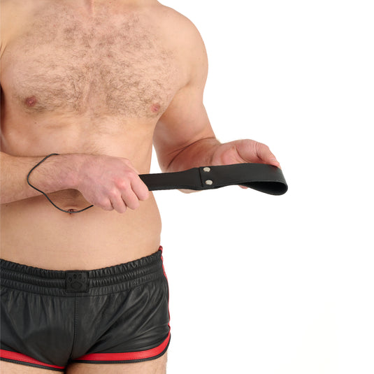 Prowler RED Leather Paddle Black Small