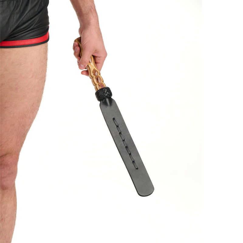 Load image into Gallery viewer, Prowler RED Wooden Handle Paddle Black

