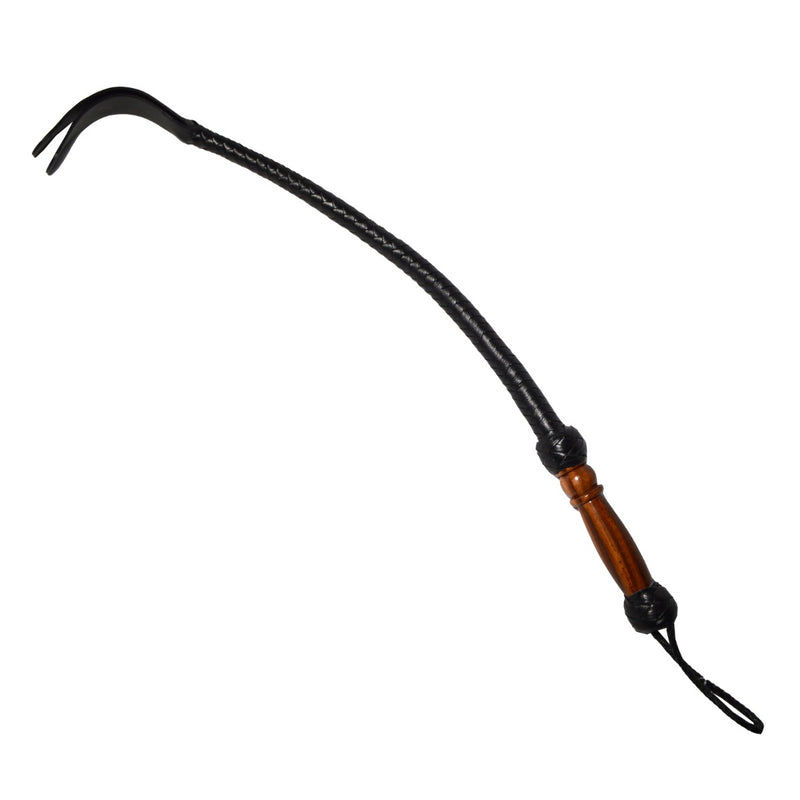 Load image into Gallery viewer, Prowler RED Wooden Handle Hunter Paddle Whip Black

