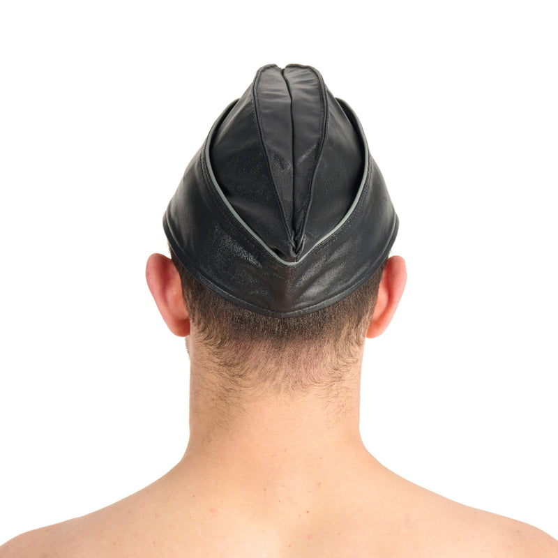 Load image into Gallery viewer, Prowler RED Leather Triangle Cap Black Grey
