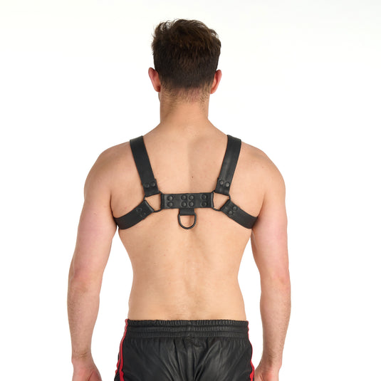 Prowler RED Leather Premium Noir Harness Black