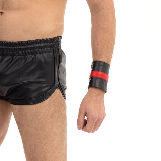 Prowler RED Leather Wrist Wallet Black Red