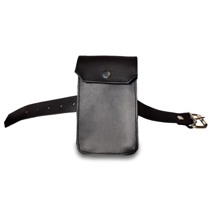 Load image into Gallery viewer, Prowler RED Leather Buckle Pouch Black
