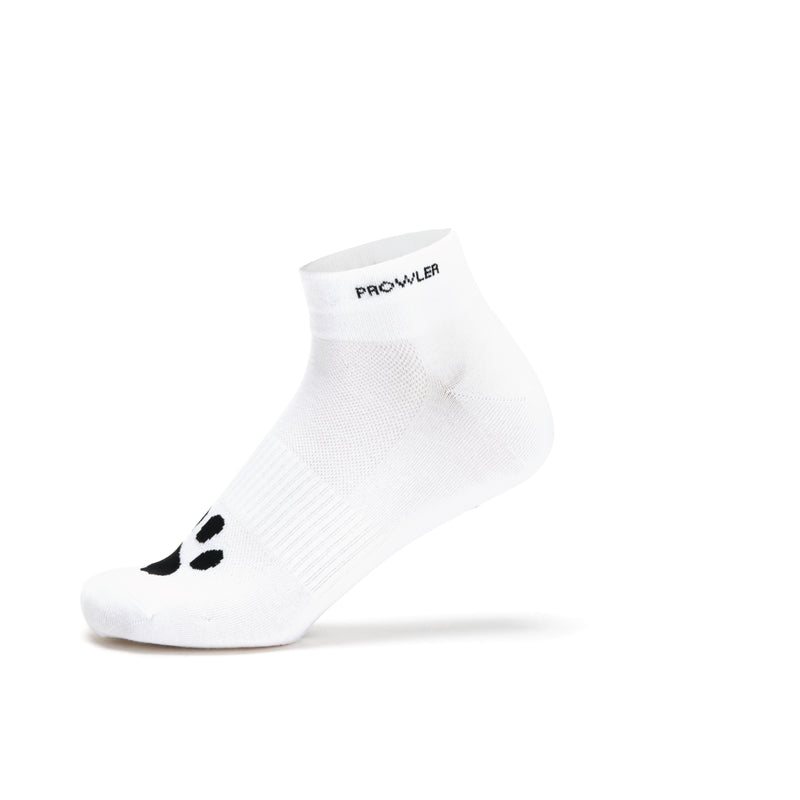 Load image into Gallery viewer, Prowler RED Sniff Ankle Socks White Black
