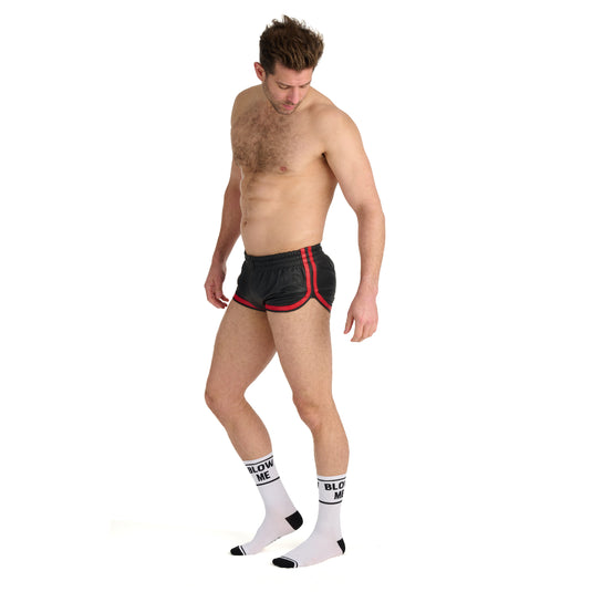 Prowler RED Blow Me Socks White Black