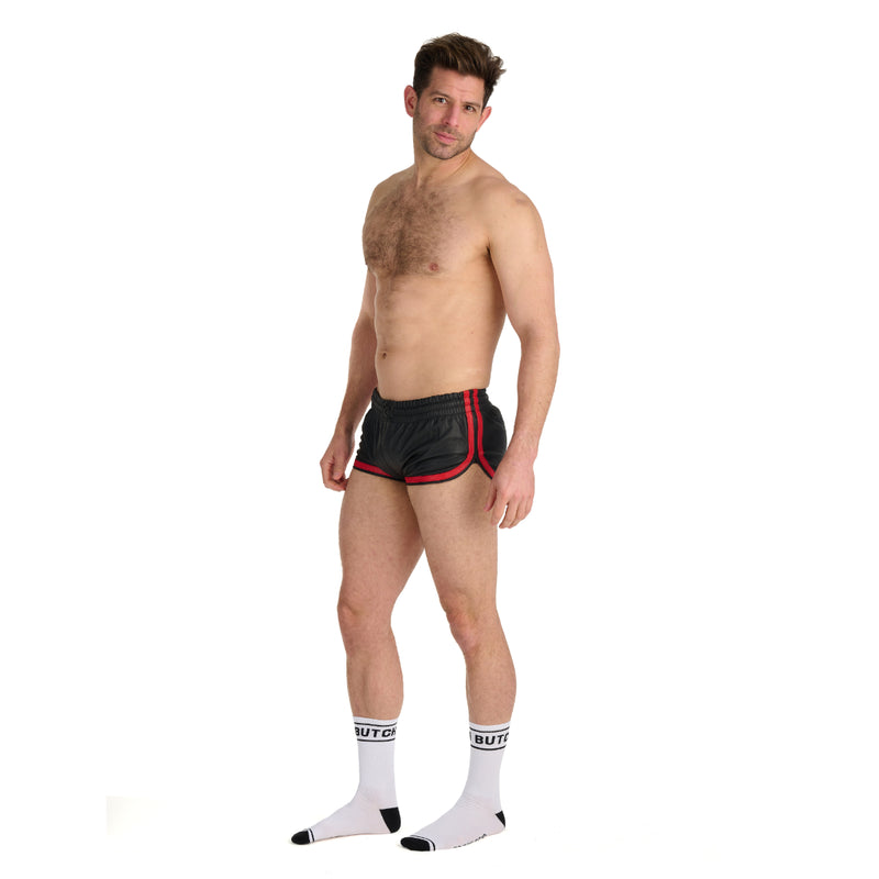 Load image into Gallery viewer, Prowler RED Butch Socks White Black
