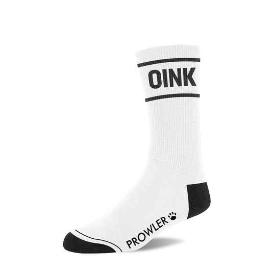 Prowler RED Oink Socks White Black