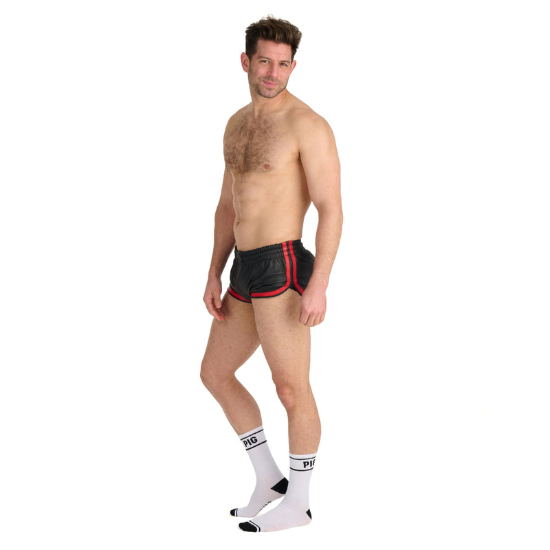 Load image into Gallery viewer, Prowler RED Pig Socks White Black
