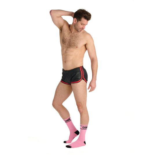 Prowler RED Oink Socks Pink Black
