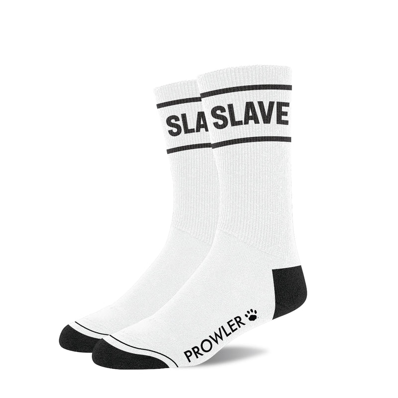 Load image into Gallery viewer, Prowler RED Slave Socks White Black
