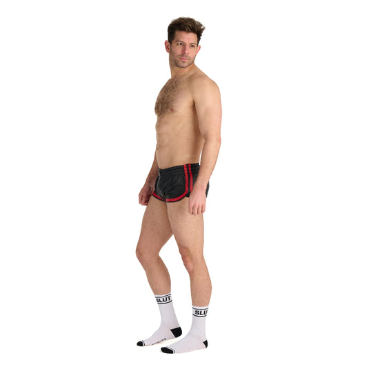 Prowler RED Slut Socks White Black
