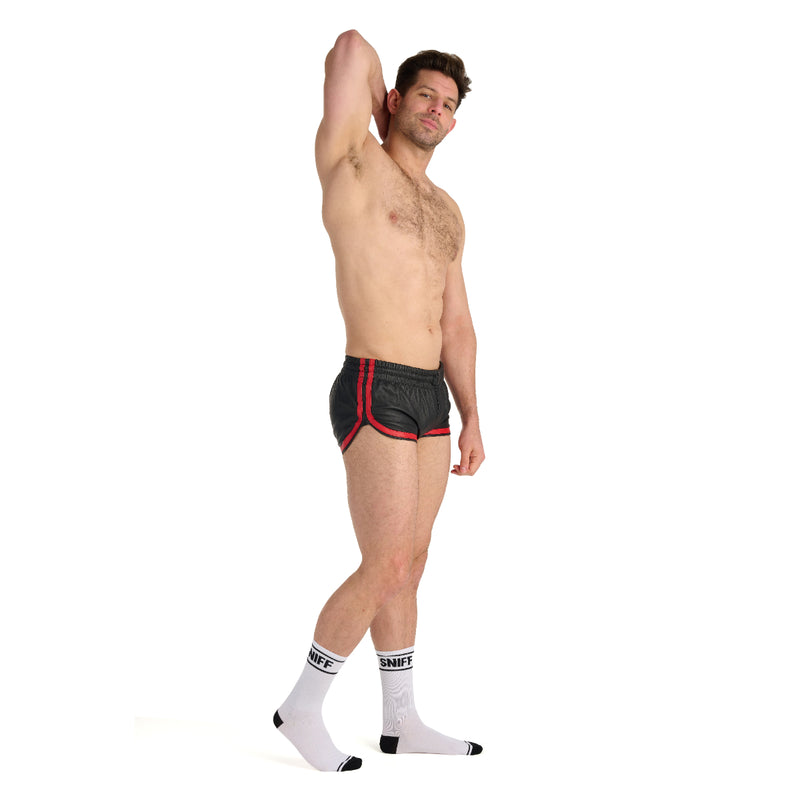Load image into Gallery viewer, Prowler RED Sniff Socks White Black
