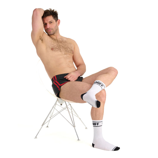 Prowler RED Sniff Socks White Black