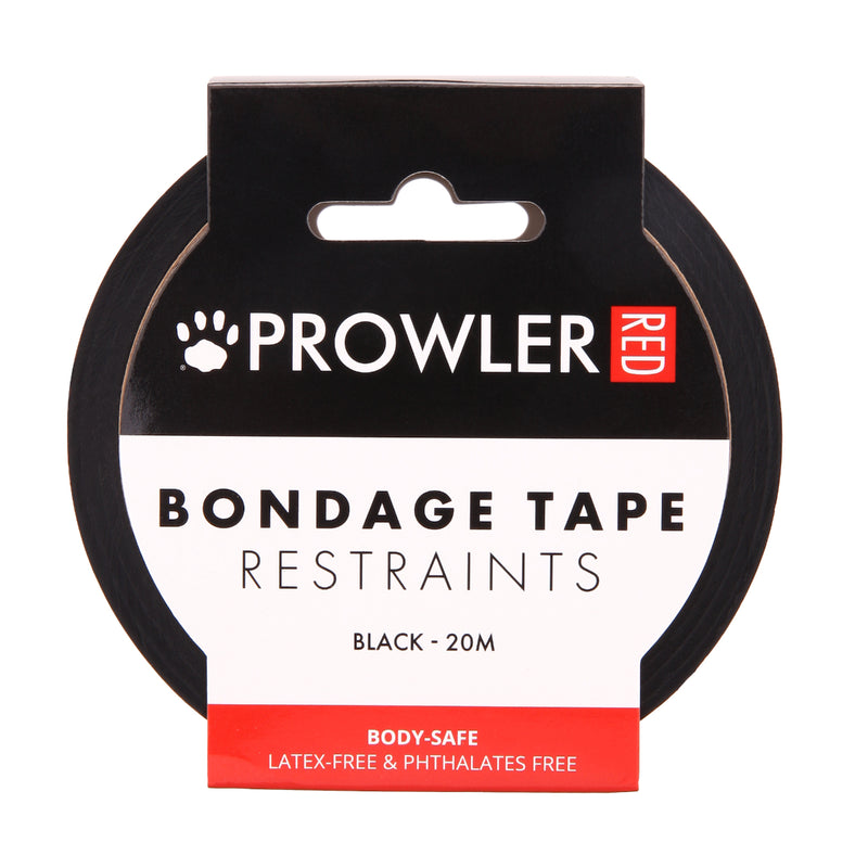 Load image into Gallery viewer, Prowler RED Bondage Tape Black 20m
