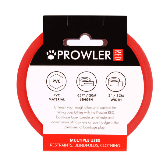 Prowler RED Bondage Tape Red 20m