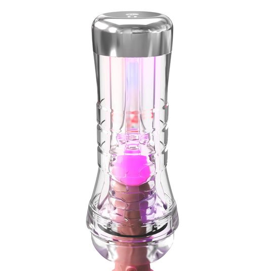 PDX Elite ViewTube XXL See Thru LED Stroker Clear