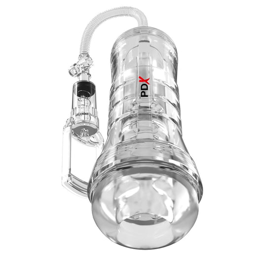 PDX Elite ViewTube Vac XXL See Thru Pump Stroker Clear