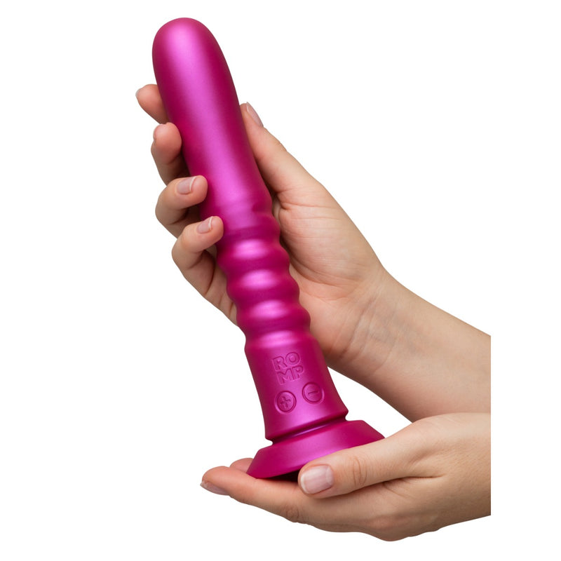 Load image into Gallery viewer, ROMP Jiggle Thrusting Vibrator Pink
