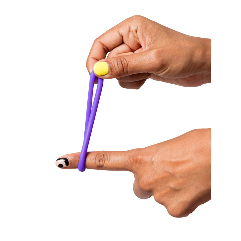 Load image into Gallery viewer, ROMP Remix Trio Cock Rings Purple
