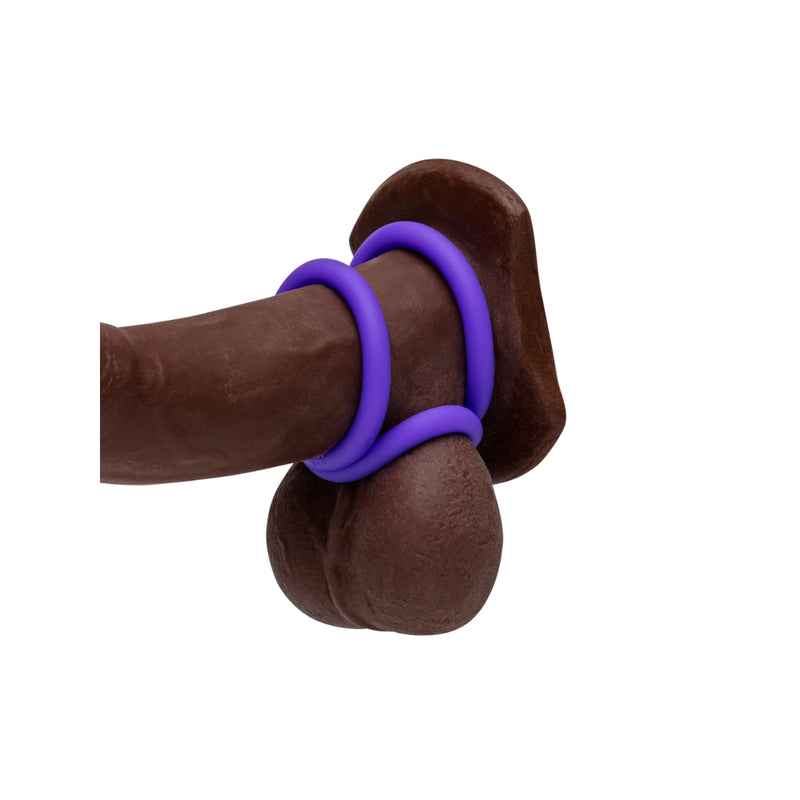 Load image into Gallery viewer, ROMP Remix Trio Cock Rings Purple
