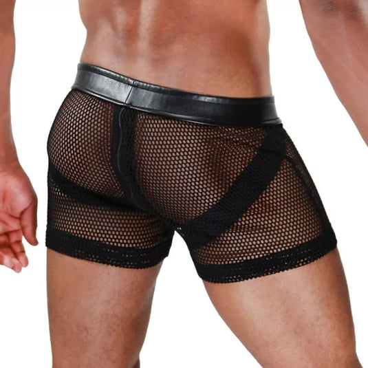 TOF Paris Spartacus Full Zip Jock Short Black
