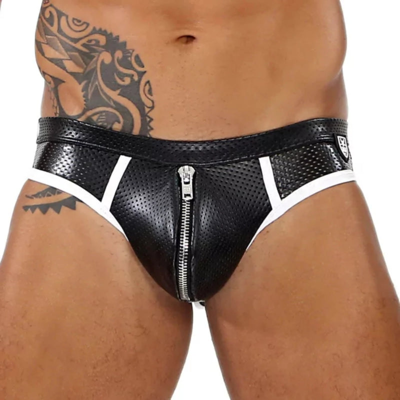 Load image into Gallery viewer, TOF Paris Pilot Empty Bottom Brief Black
