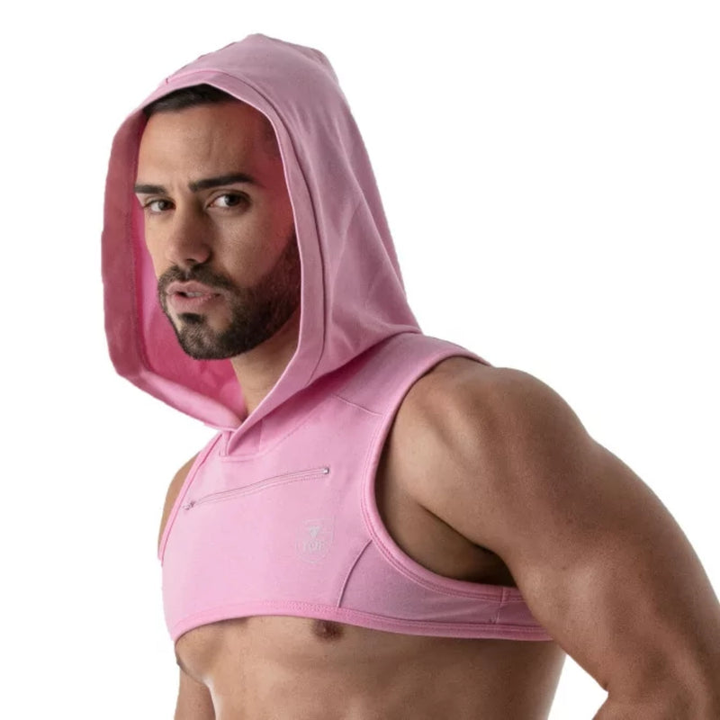 Load image into Gallery viewer, TOF Paris Hoodie Harness Pink
