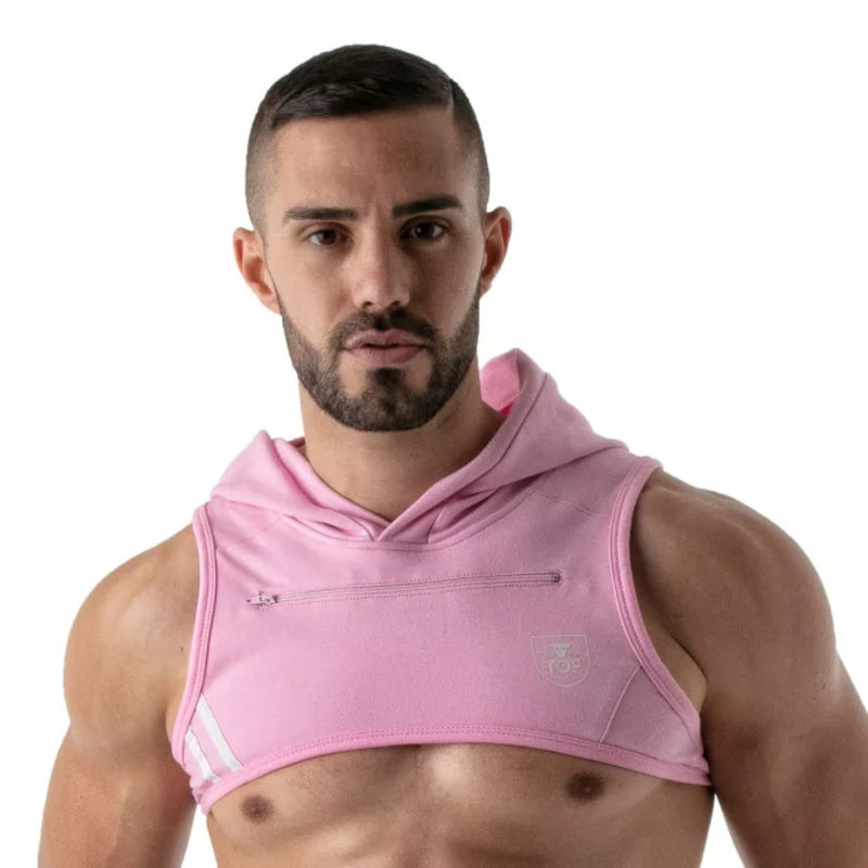 Load image into Gallery viewer, TOF Paris Hoodie Harness Pink
