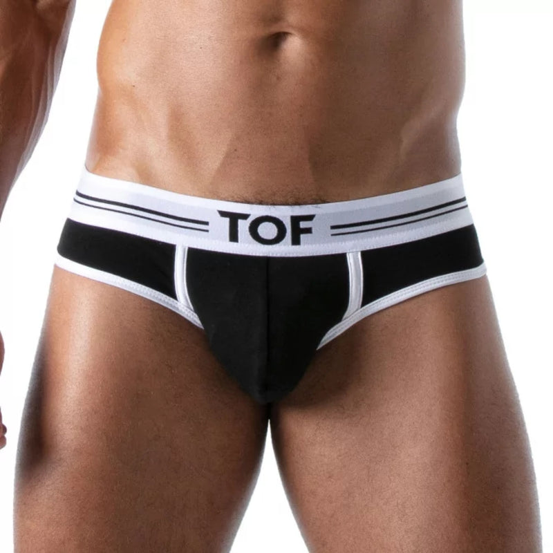 Load image into Gallery viewer, TOF Paris French Brief Black
