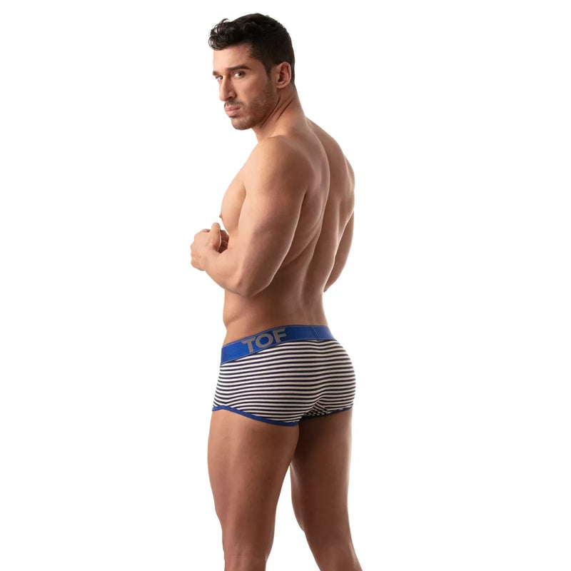 Load image into Gallery viewer, TOF Paris Sailor Stripe Trunk Blue
