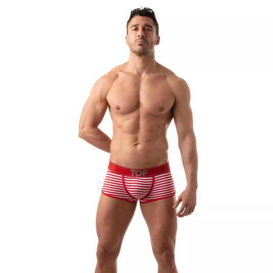 TOF Paris Sailor Stripe Trunk Red