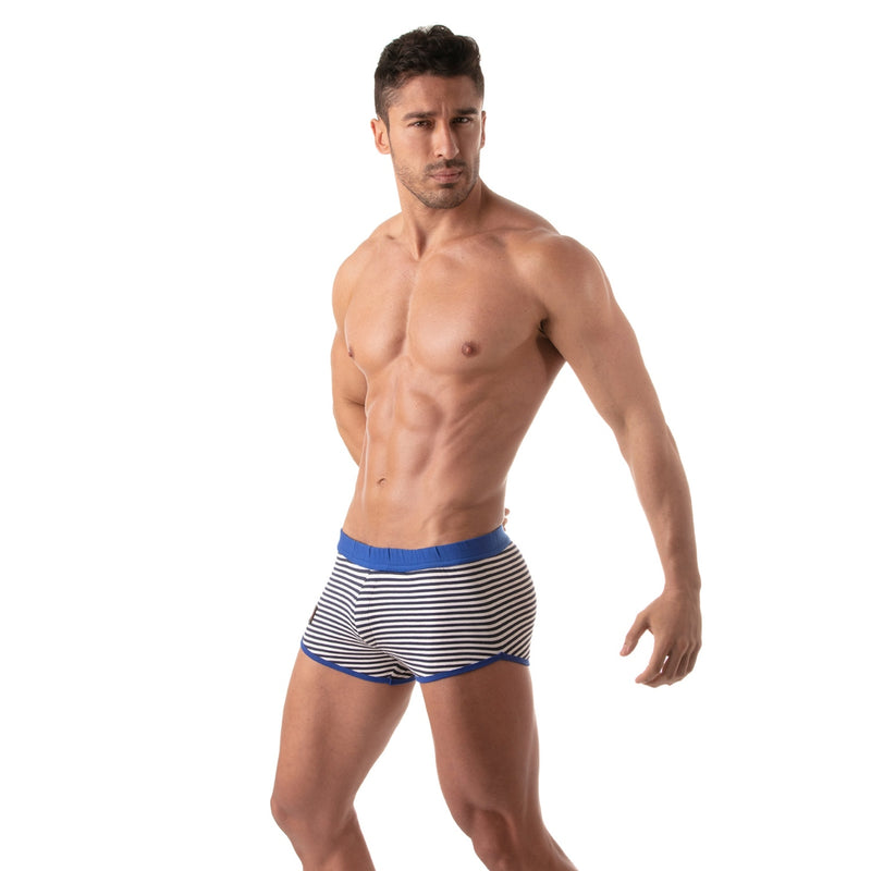 Load image into Gallery viewer, TOF Paris Sailor Stripe Shorts Blue
