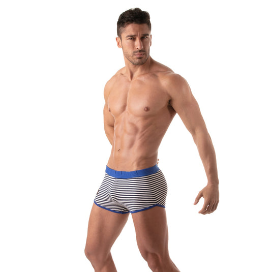 TOF Paris Sailor Stripe Shorts Blue