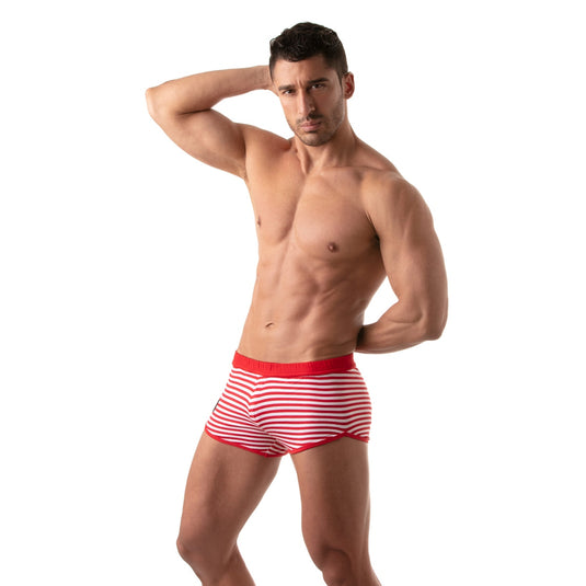 TOF Paris Sailor Stripe Shorts Red