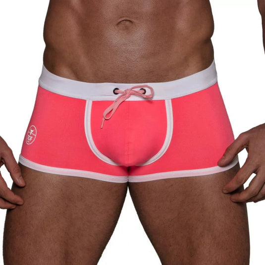TOF Paris Neon Swim Trunk Pink