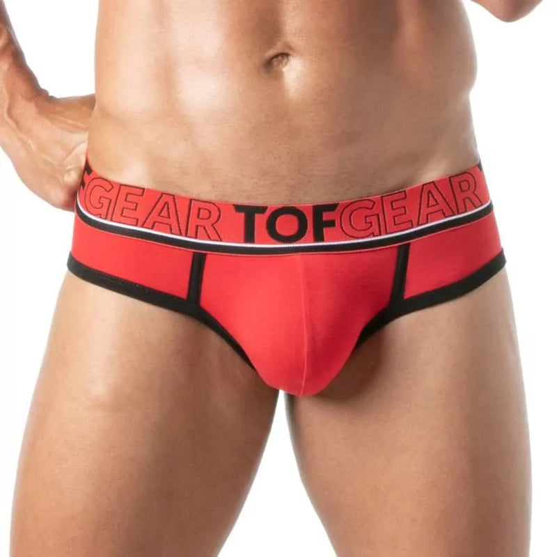 Load image into Gallery viewer, TOF Paris Champion Brief Red
