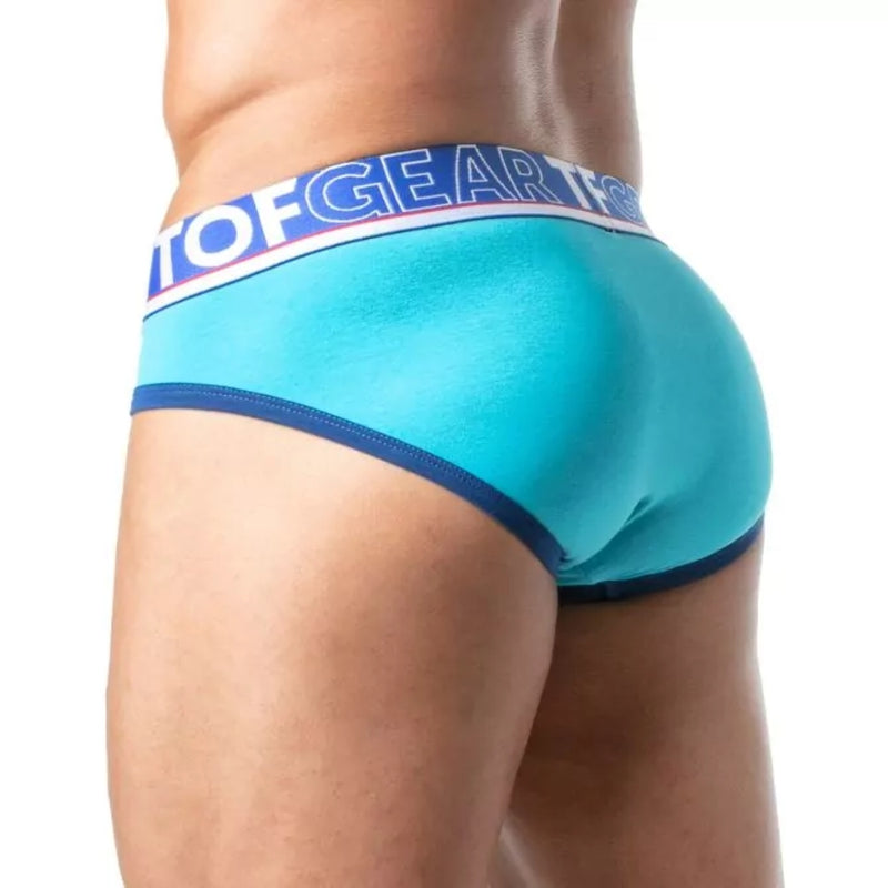 Load image into Gallery viewer, TOF Paris Champion Brief Turquoise
