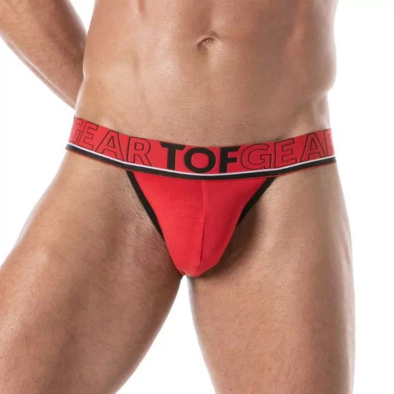Load image into Gallery viewer, TOF Paris Champion Jock Strap Red
