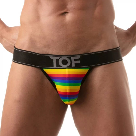 TOF Paris Rainbow Jock Strap Rainbow