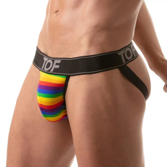 TOF Paris Rainbow Jock Strap Rainbow