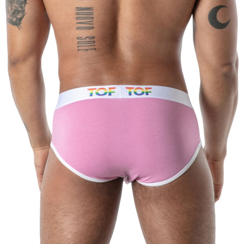 Load image into Gallery viewer, TOF Paris Joyful Pride Brief Pink
