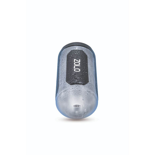 Zolo Suck & Squeeze One Touch Vibrating Blowjob Masturbator Black Clear