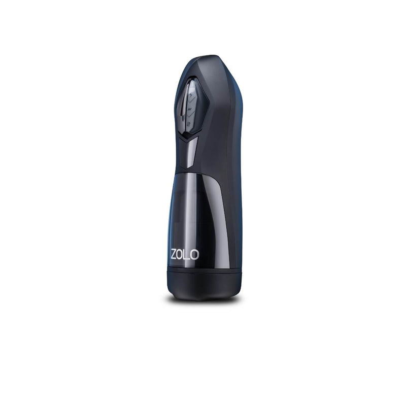 Load image into Gallery viewer, Zolo Lift Off One Touch Vibrating Thrusting Stroker Black Pink

