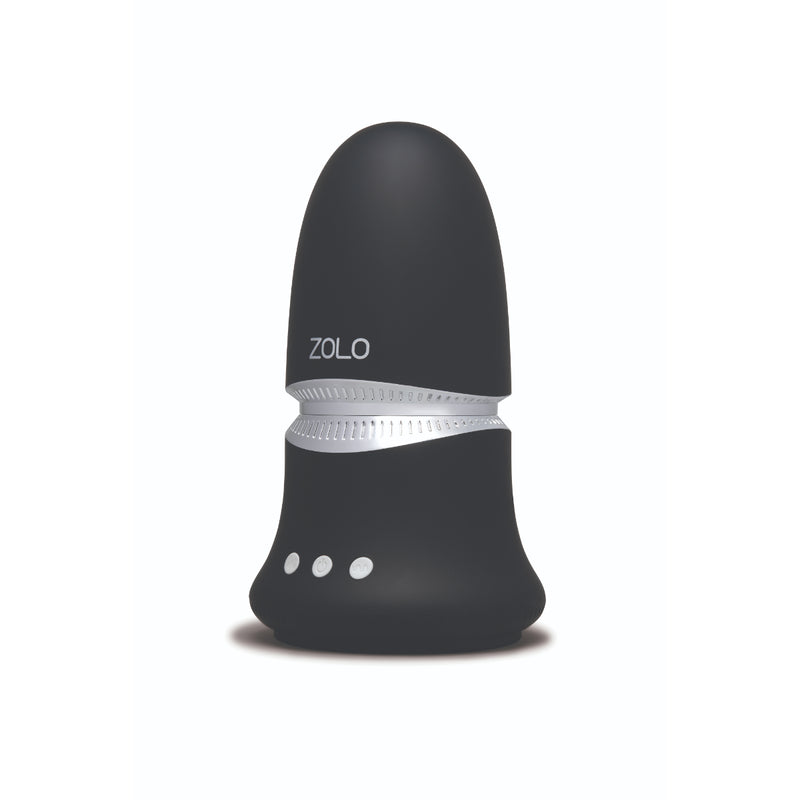 Load image into Gallery viewer, Zolo Nut Buster Hands-Free Automatic Blowjob Machine With Remote Black
