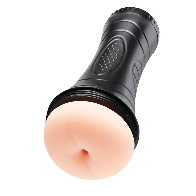 Load image into Gallery viewer, Zolo Stroke Off Backdoor Action Realistic Ass Masturbator Black
