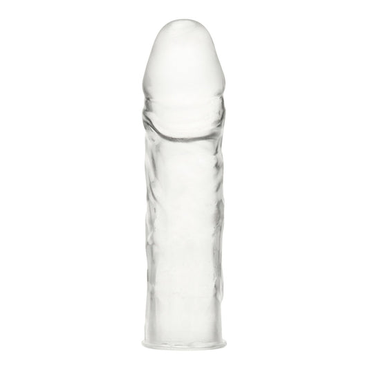 Blue Line Realistic Penis Extension Sleeve Clear 6.25 Inch