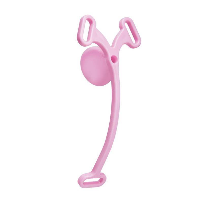 Load image into Gallery viewer, Blue Line Piss-Thru Flying V Male To Female No Nub Feminizer Transformation Device Pink
