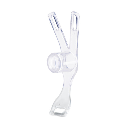 Blue Line Piss-Thru Flying V Male To Female Inversion Feminizer Transformation Device Clear